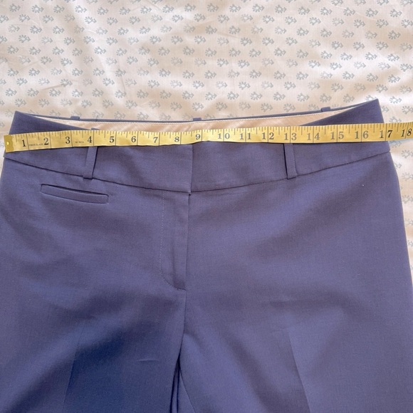 LOFT Julie Elegant Blue Straight Leg Woman’s  Pants - Picture 4 of 5